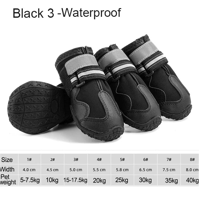 4pcs/set Pet Dog Shoes - Cool Gear Pro