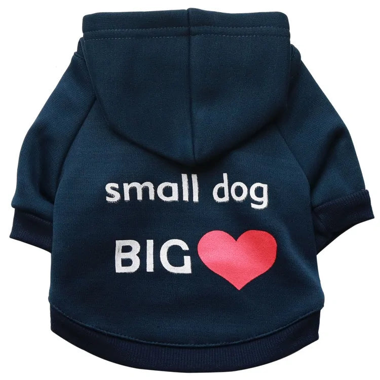 Security Dog Clothes Small Dog Hoodie Coat - Cool Gear Pro