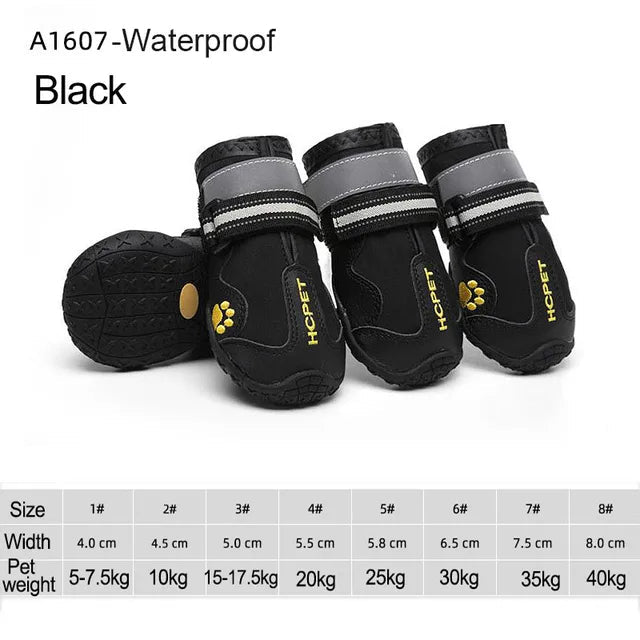 4pcs/set Pet Dog Shoes - Cool Gear Pro