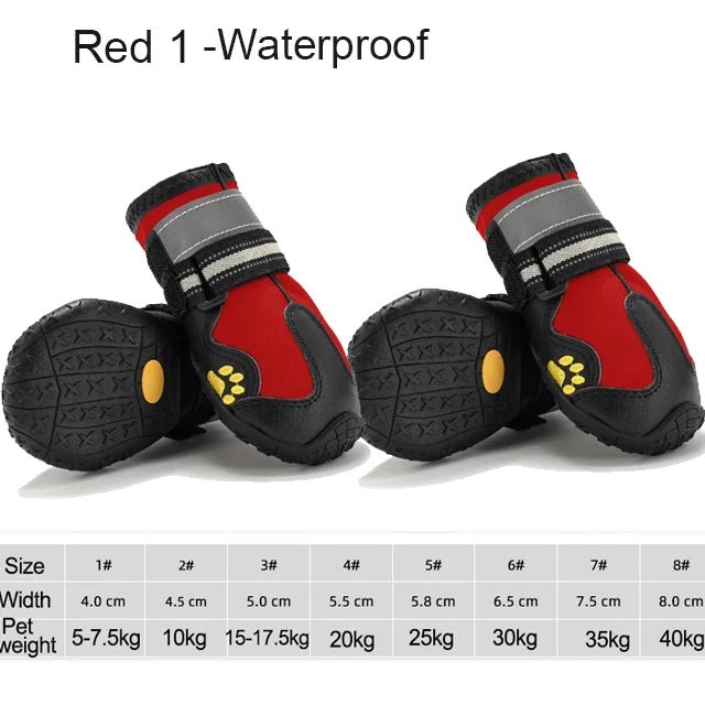 4pcs/set Pet Dog Shoes - Cool Gear Pro