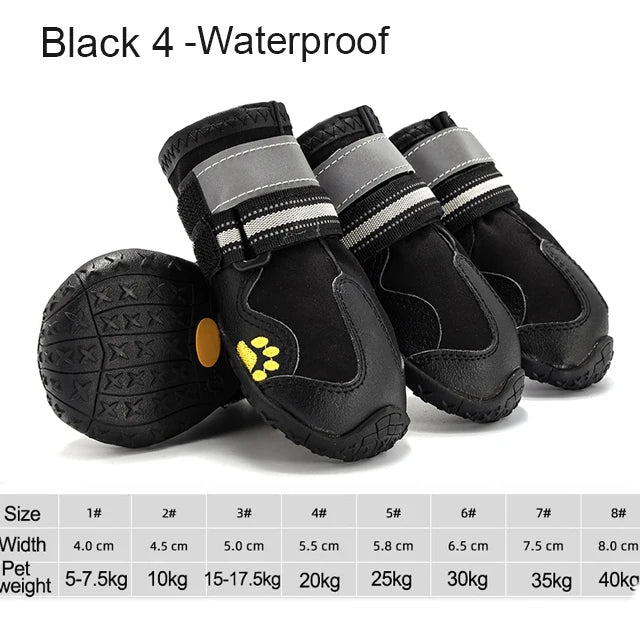 4pcs/set Pet Dog Shoes - Cool Gear Pro