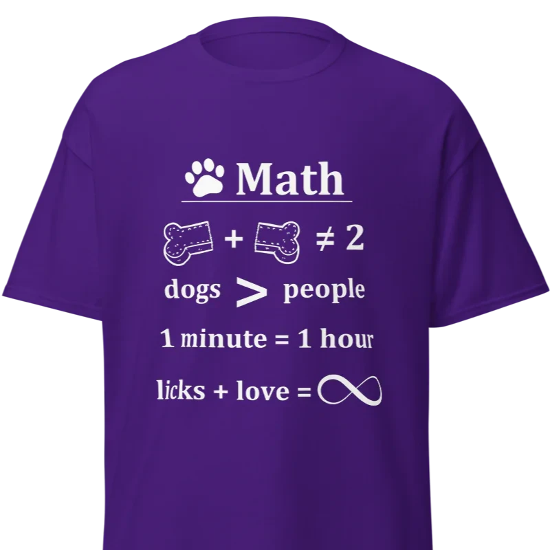 Dog Math T-Shirt