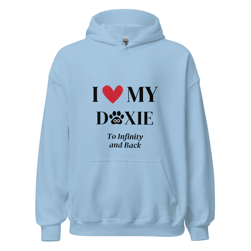 I Love My Doxie to Infinity Hoodie - Cool Gear Pro