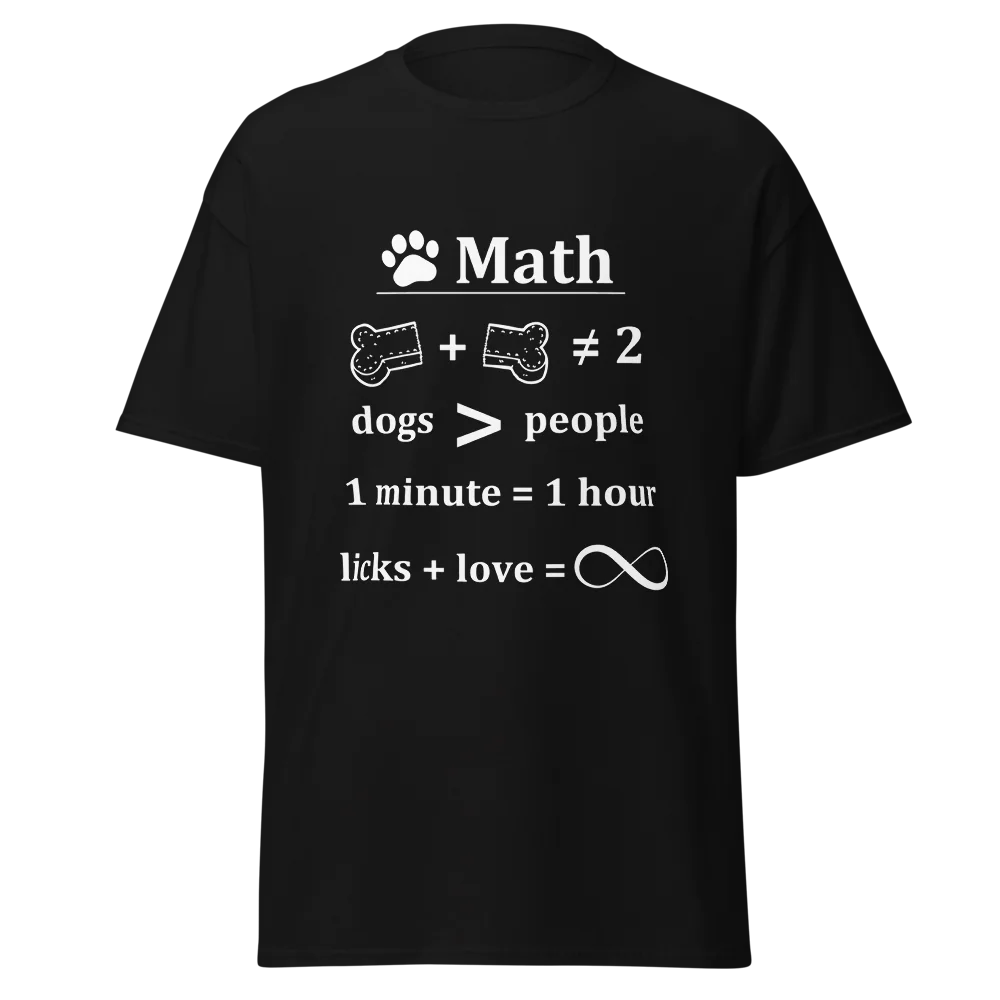 Dog Math T-Shirt