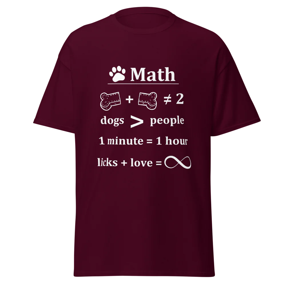 Dog Math T-Shirt