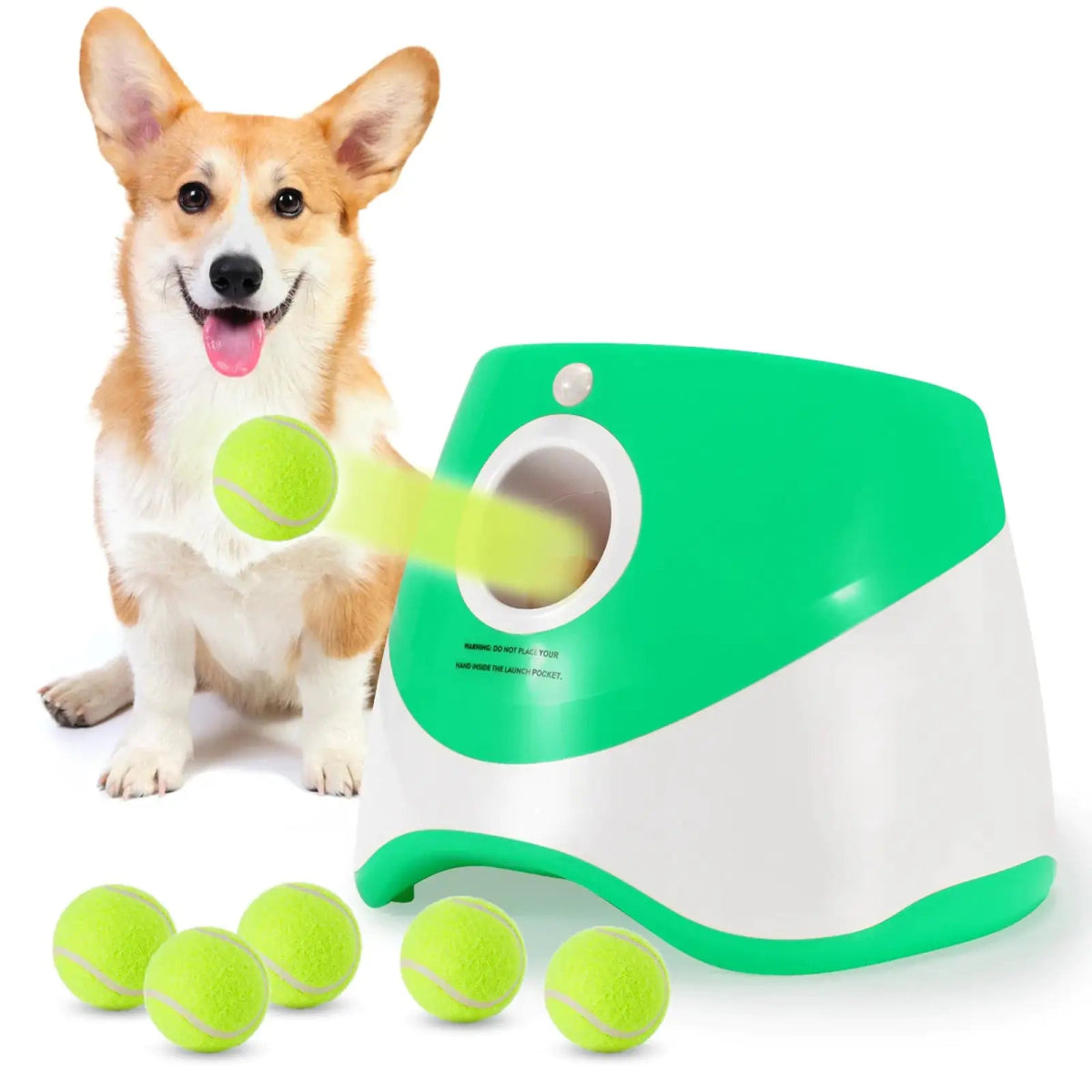 Dog Toy Tennis Ball Launcher Jumping Ball - Cool Gear Pro