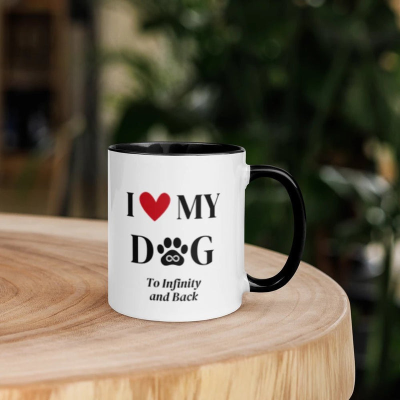 I Love My Dog To Infinity Mug - Cool Gear Pro