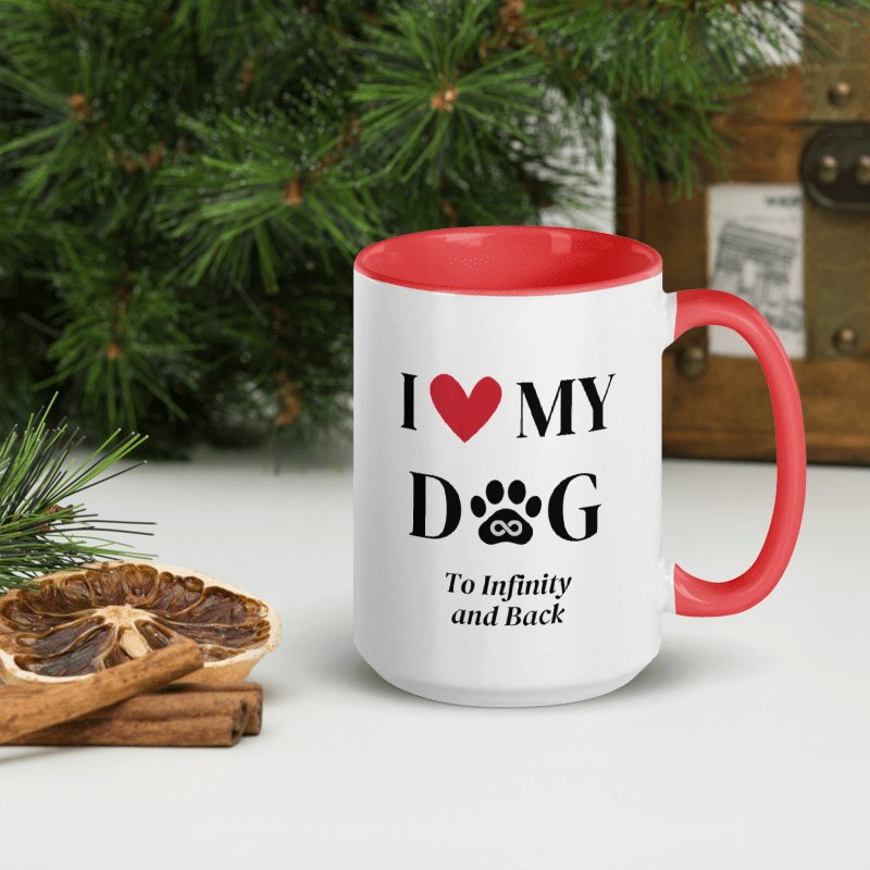 I Love My Dog To Infinity Mug - Cool Gear Pro