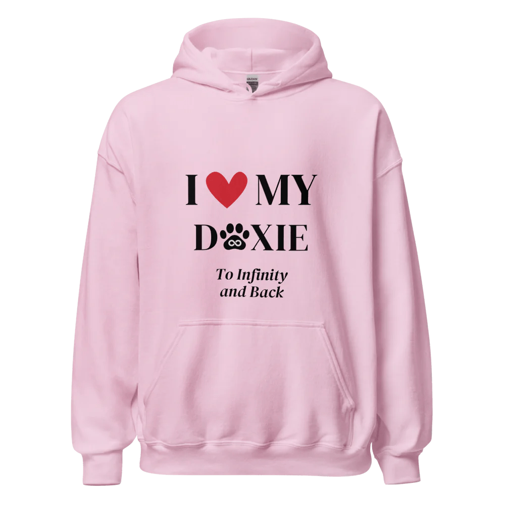 I Love My Doxie to Infinity Hoodie - Cool Gear Pro