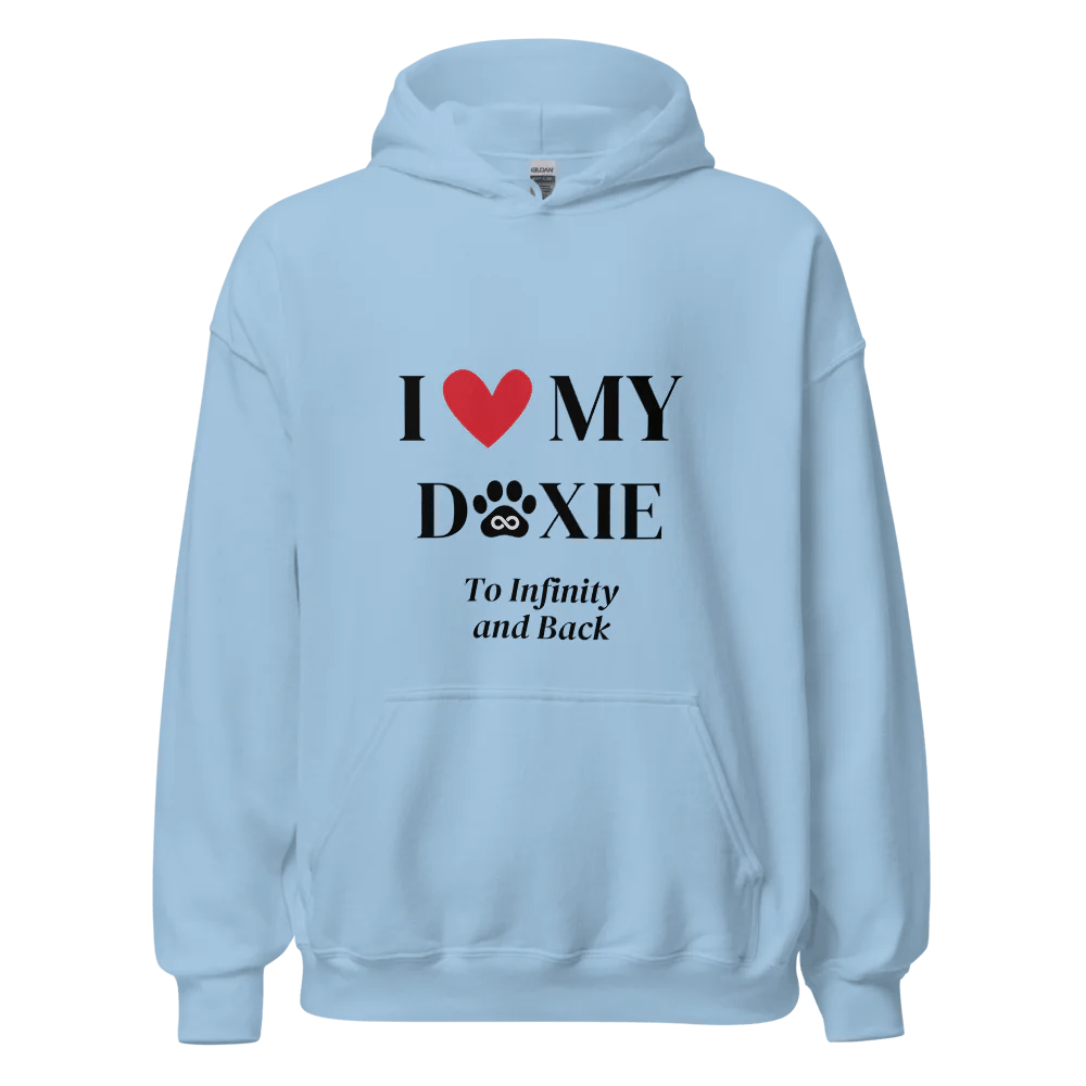 I Love My Doxie to Infinity Hoodie - Cool Gear Pro