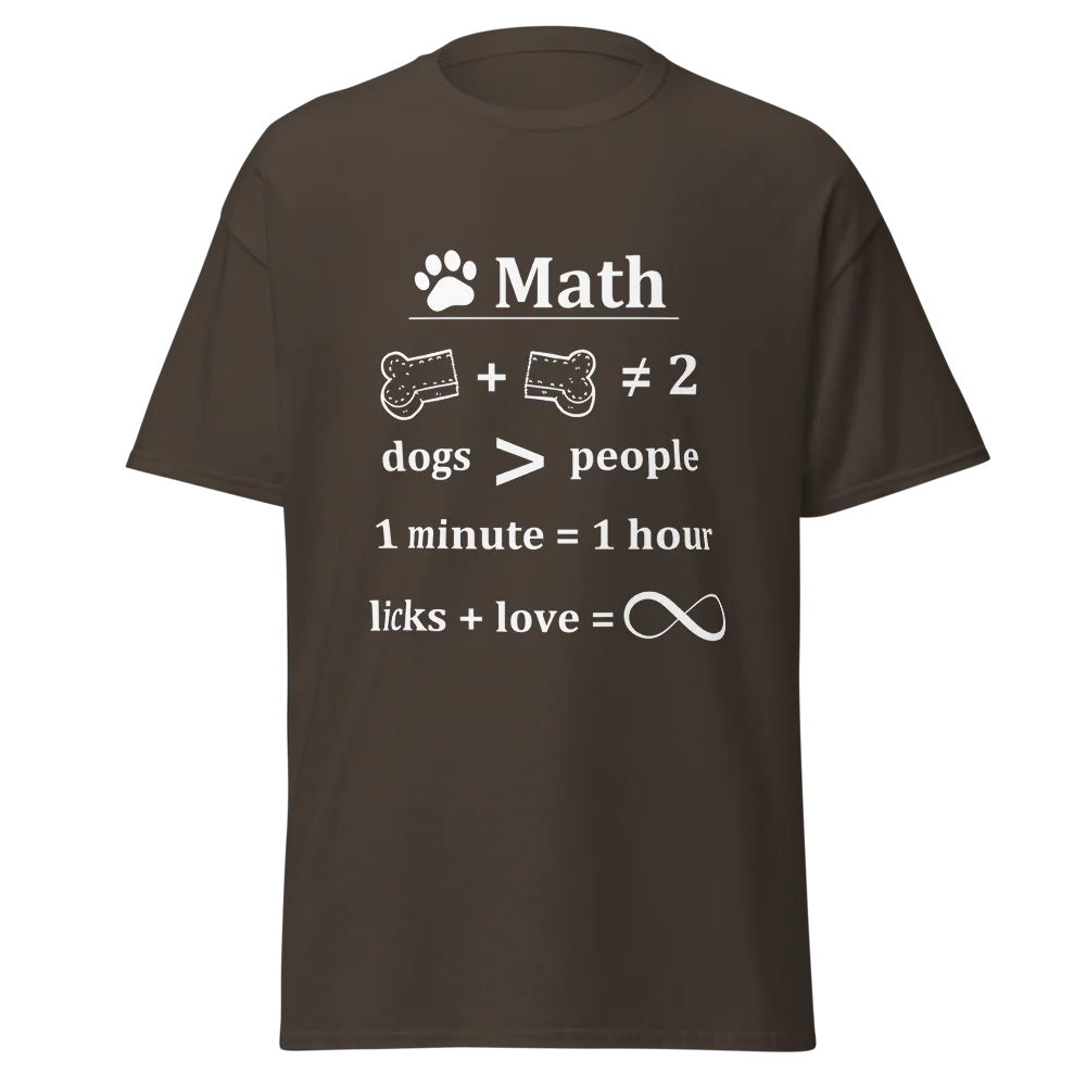 Dog Math T-Shirt