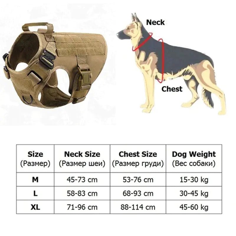 Military Dog Harness