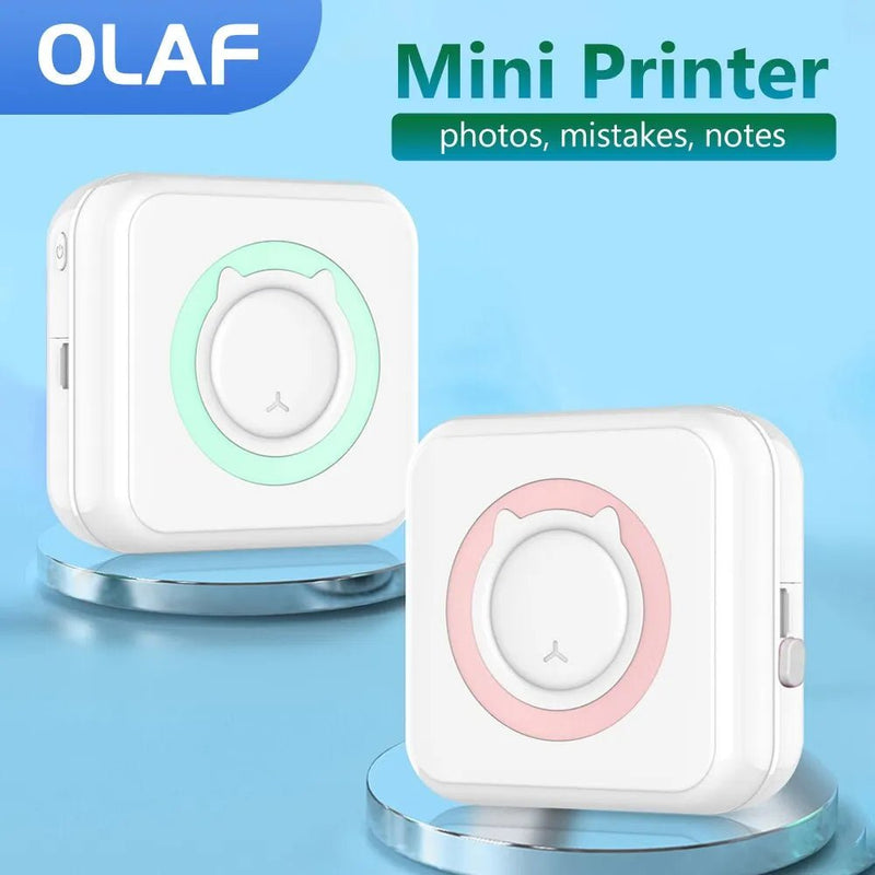 Mini Printer Portable Thermal Stickers - Cool Gear Pro
