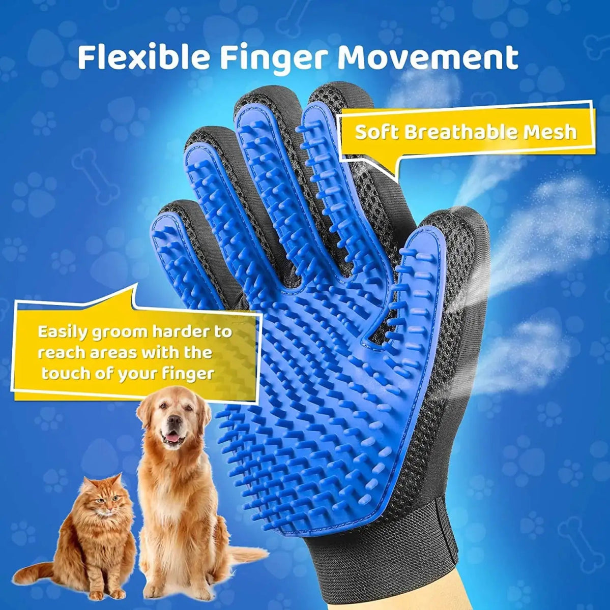 Pet Grooming Glove - Cool Gear Pro