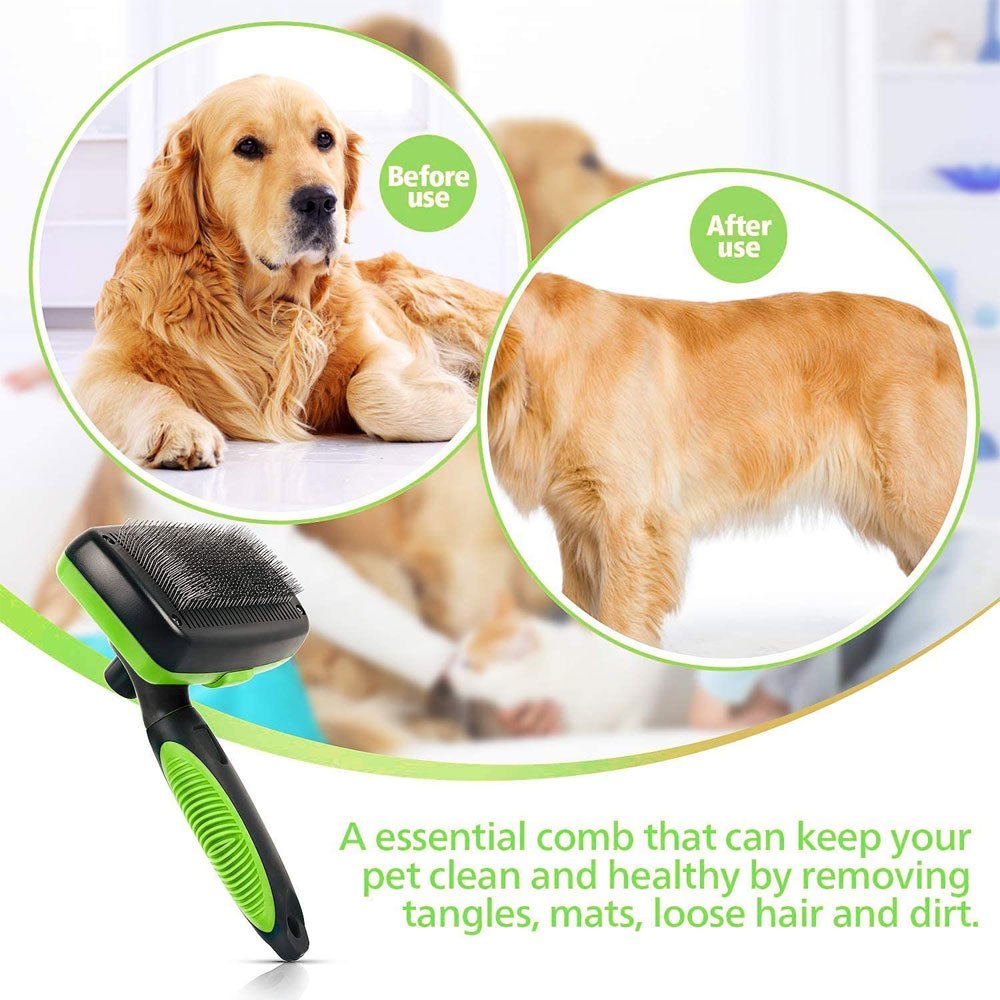 Self Cleaning Dog Brush - Cool Gear Pro