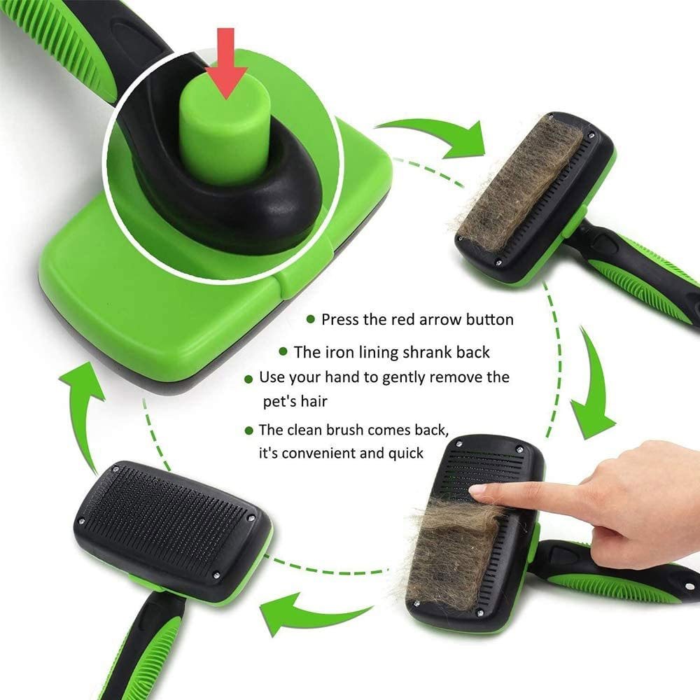 Self Cleaning Dog Brush - Cool Gear Pro