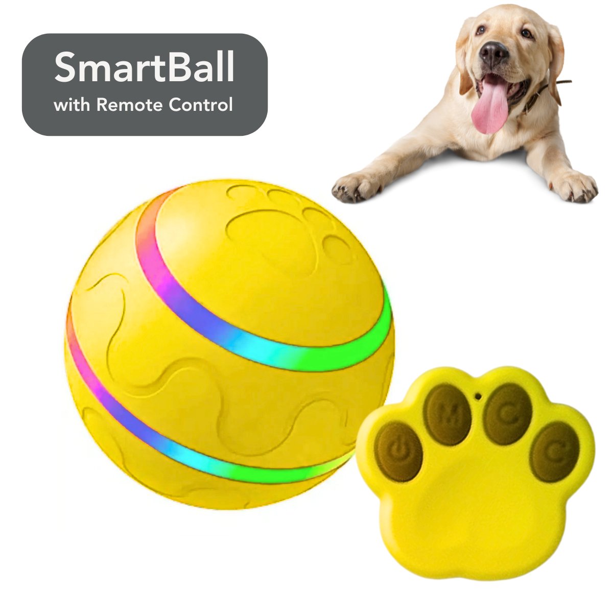 SmartBall Interactive Dog Toy - Cool Gear Pro