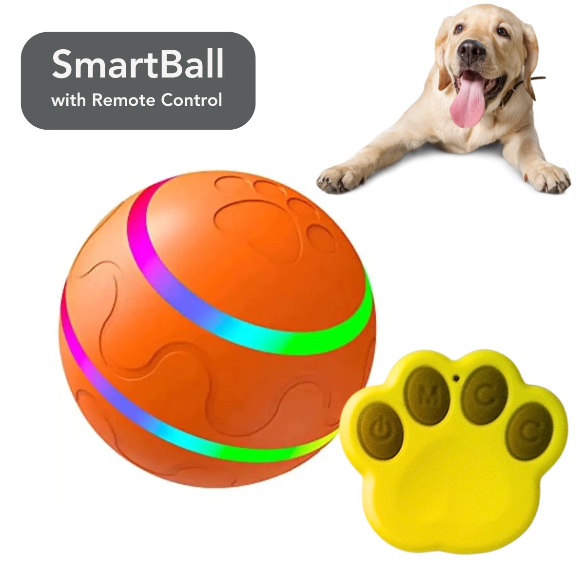 SmartBall Interactive Dog Toy - Cool Gear Pro