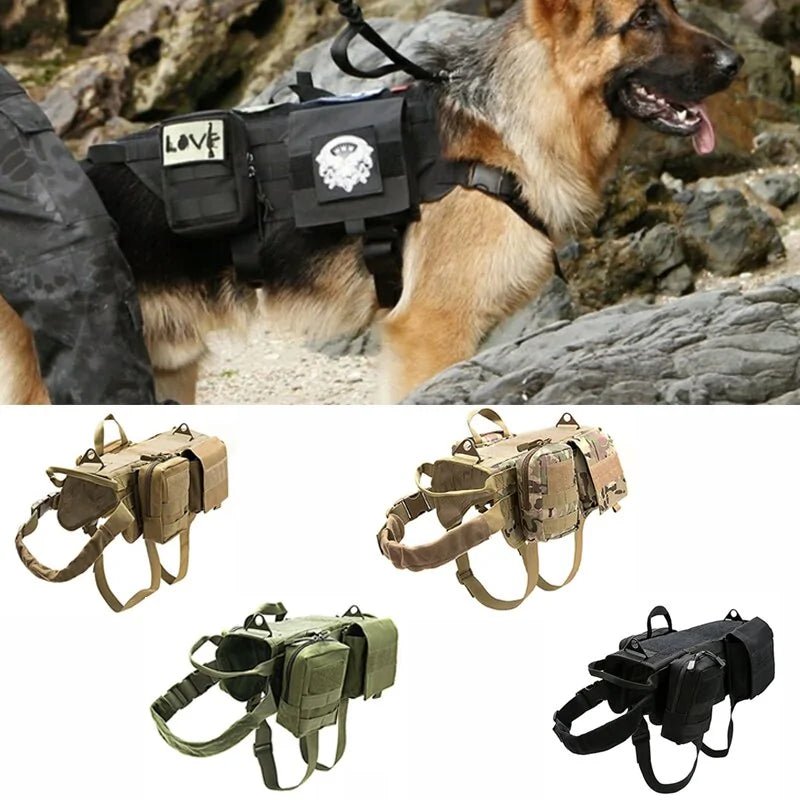 Tactical Military Dog Harness - Cool Gear Pro