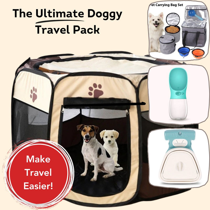 Ultimate Doggy Travel Pack - Cool Gear Pro