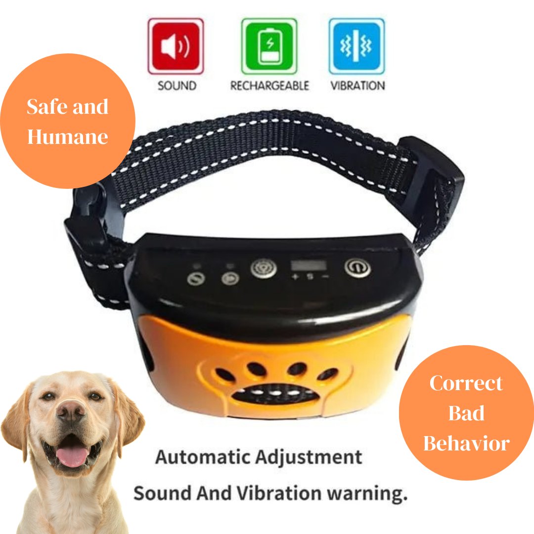 Ultrasonic Anti - Bark Dog Training Collar - Cool Gear Pro