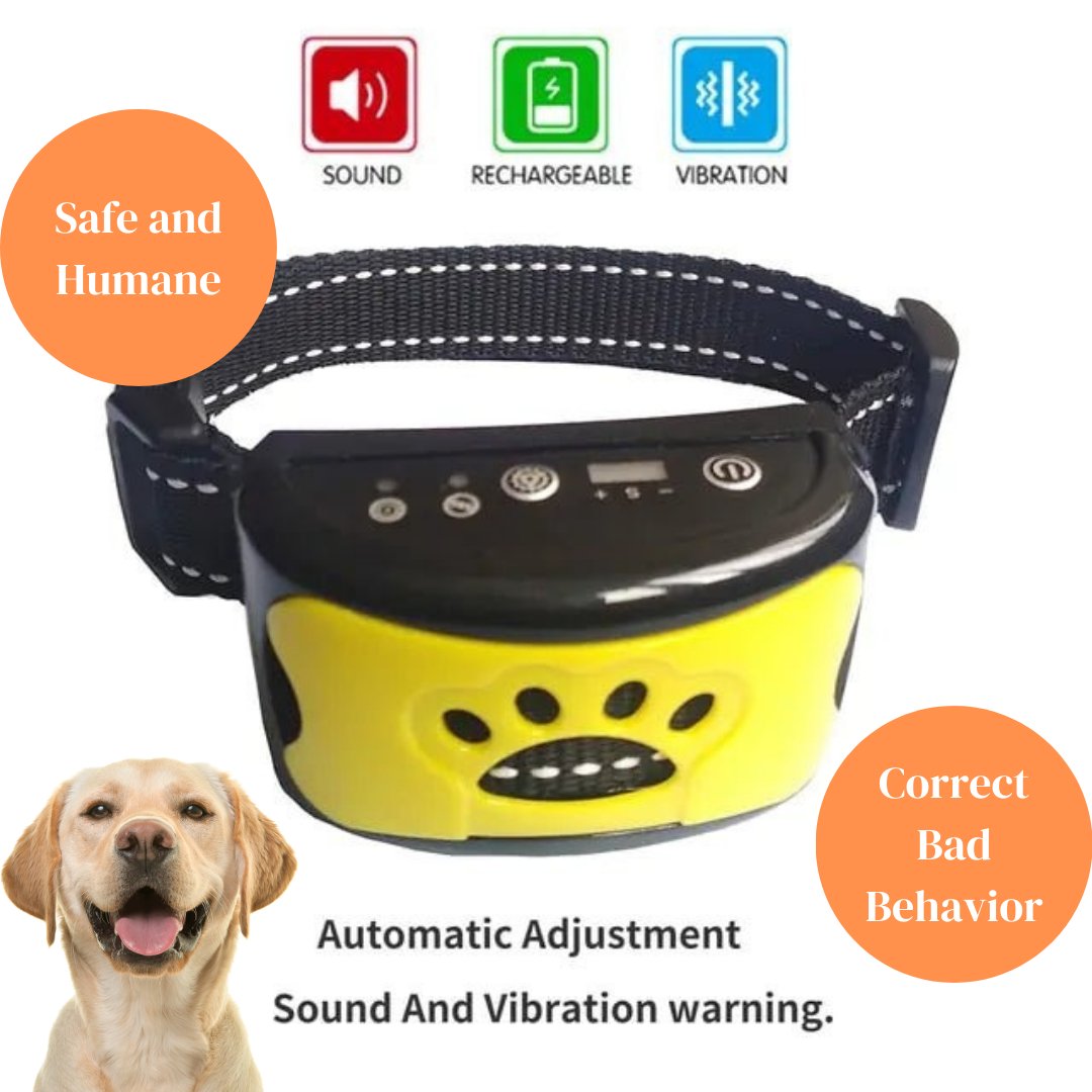 Ultrasonic Anti - Bark Dog Training Collar - Cool Gear Pro