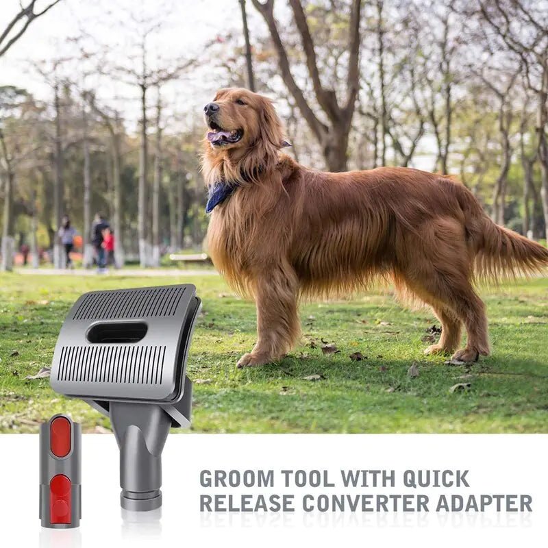 Vacuum Attachment Pet Grooming Brush - Cool Gear Pro