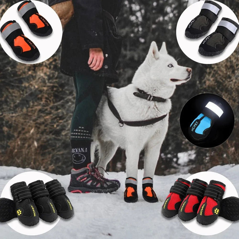 Waterproof Reflective Dog Boots - Cool Gear Pro