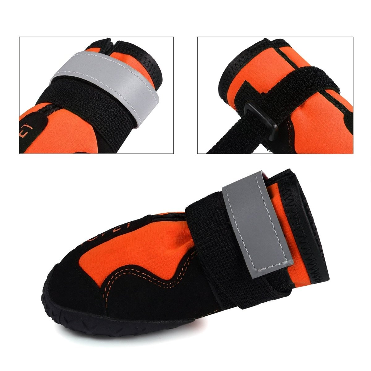 Waterproof Reflective Dog Boots - Cool Gear Pro