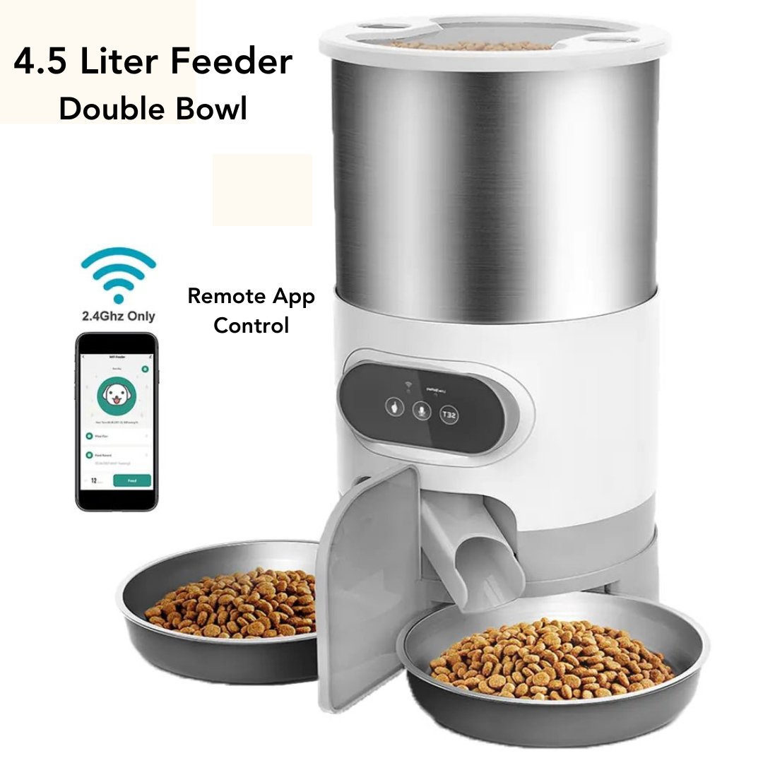 Wi - Fi Smart Pet Feeder - Cool Gear Pro