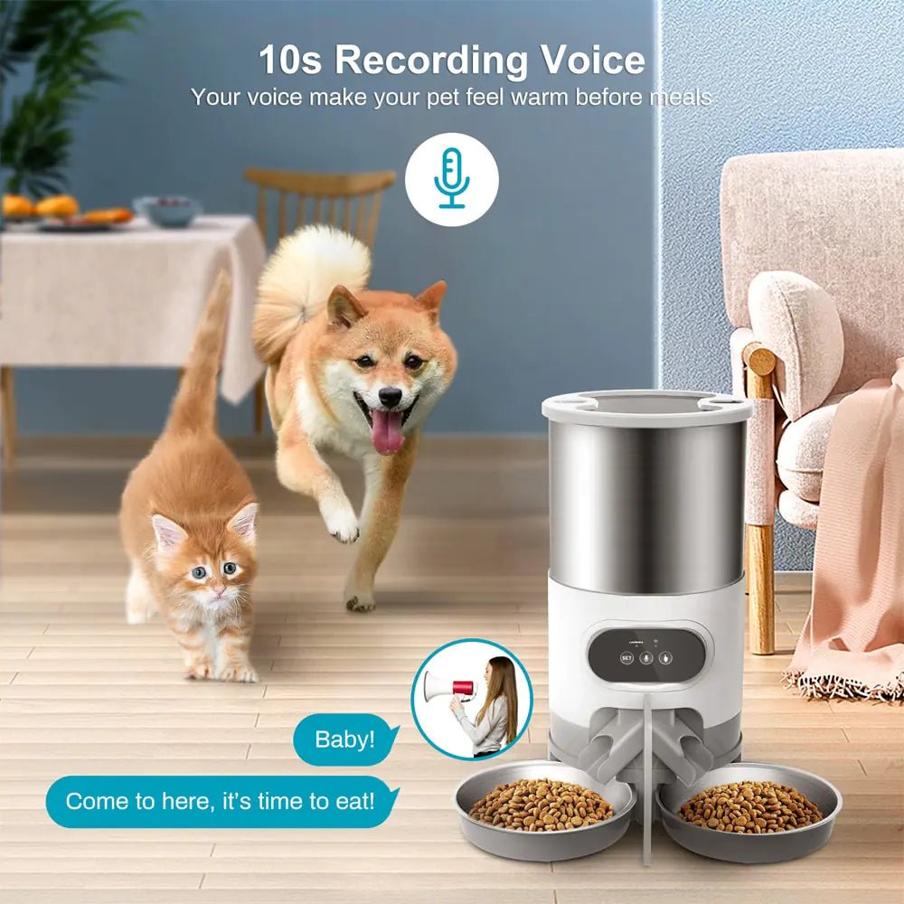 Wi - Fi Smart Pet Feeder - Cool Gear Pro