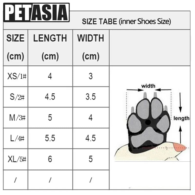 PETASIA Pet Dog Boots