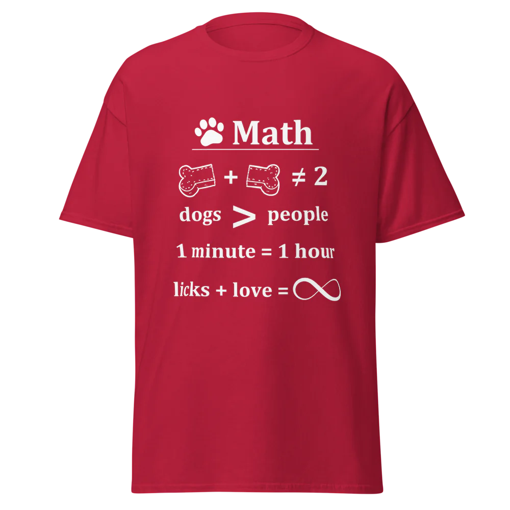 Dog Math T-Shirt