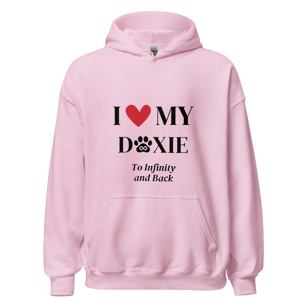 I Love My Doxie to Infinity Hoodie - Cool Gear Pro